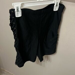 Forever 21 black biker shorts